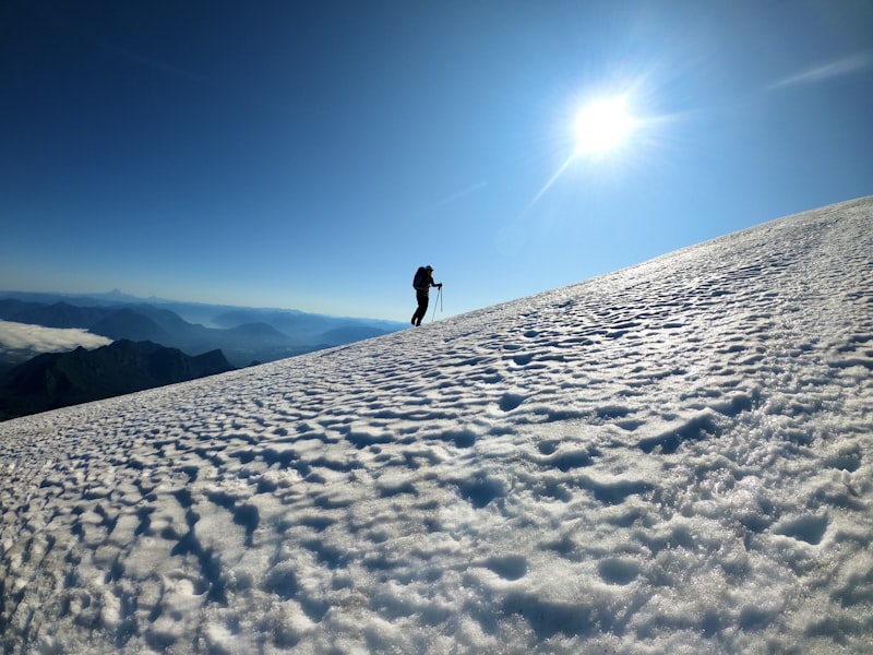 Volcano ascent Villarrica Chile